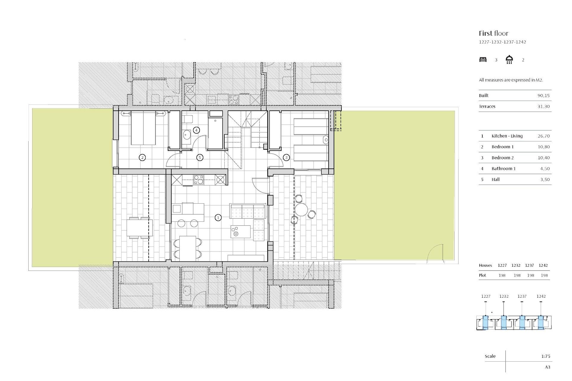 Nieuwbouw Woningen - Town House -
Algorfa - La Finca Golf