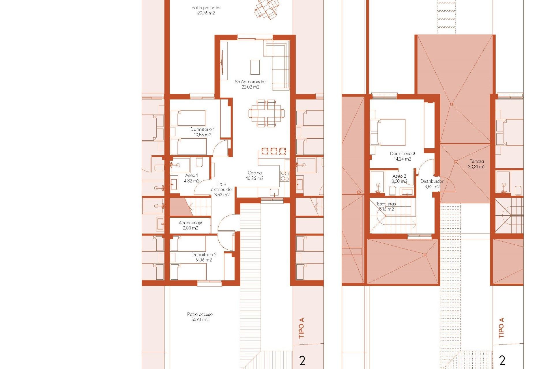 Nieuwbouw Woningen - Town House -
Baños y Mendigo - Altaona Golf And Country Village