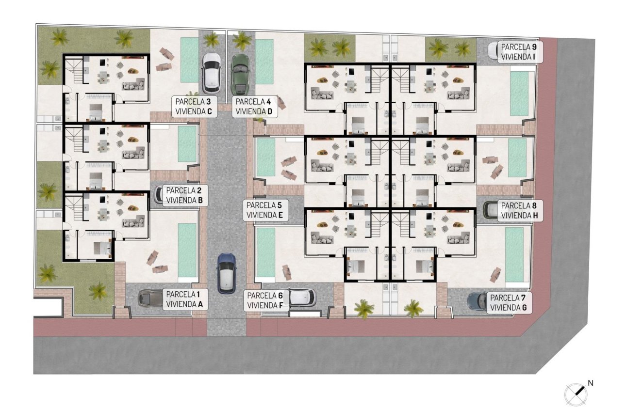 Nieuwbouw Woningen - Town House -
Benijofar