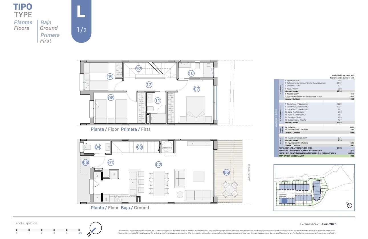 Nieuwbouw Woningen - Town House -
El Campello - Platja de L´Amerador