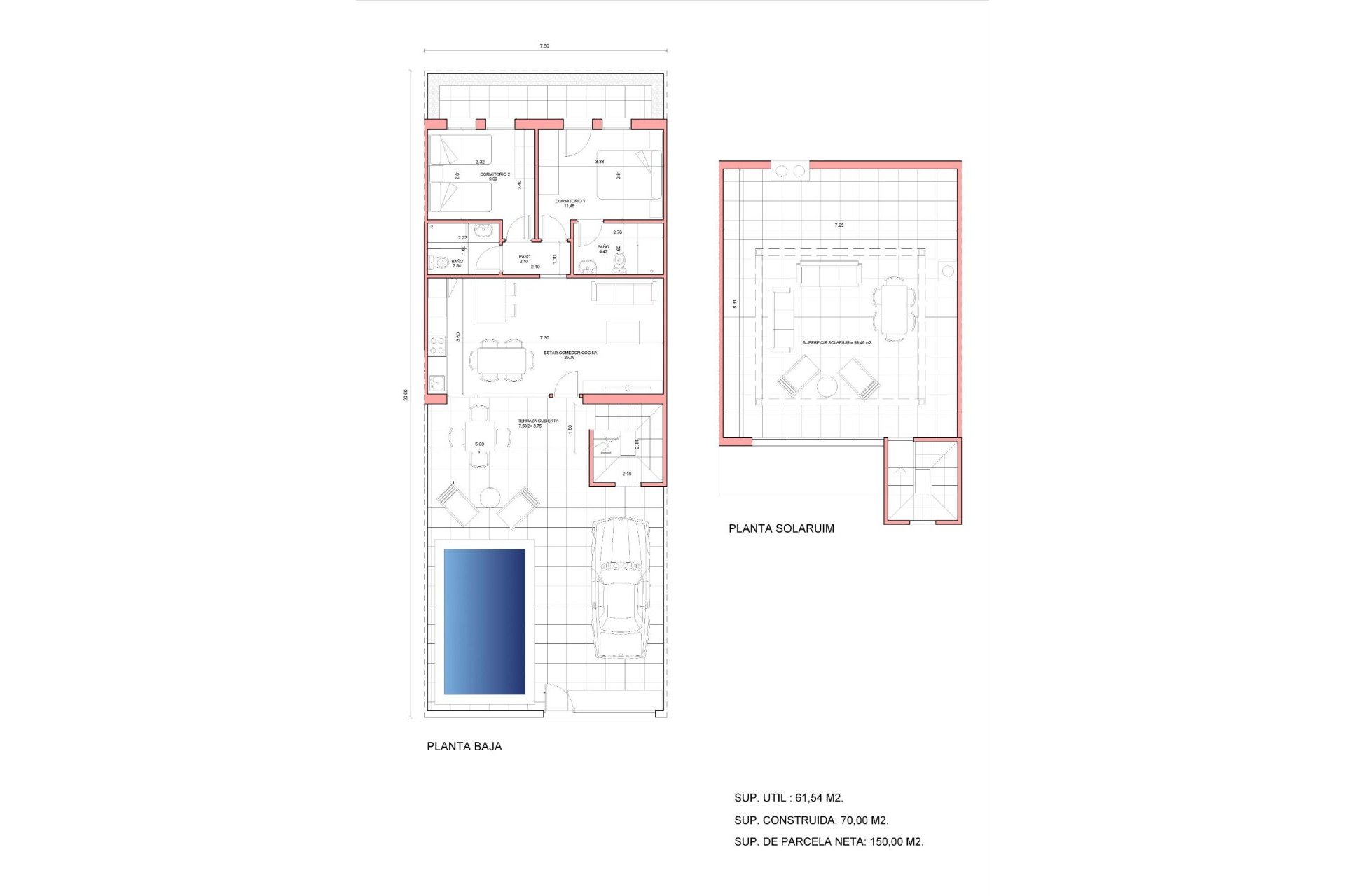Nieuwbouw Woningen - Town House -
Fuente Álamo - La Pinilla