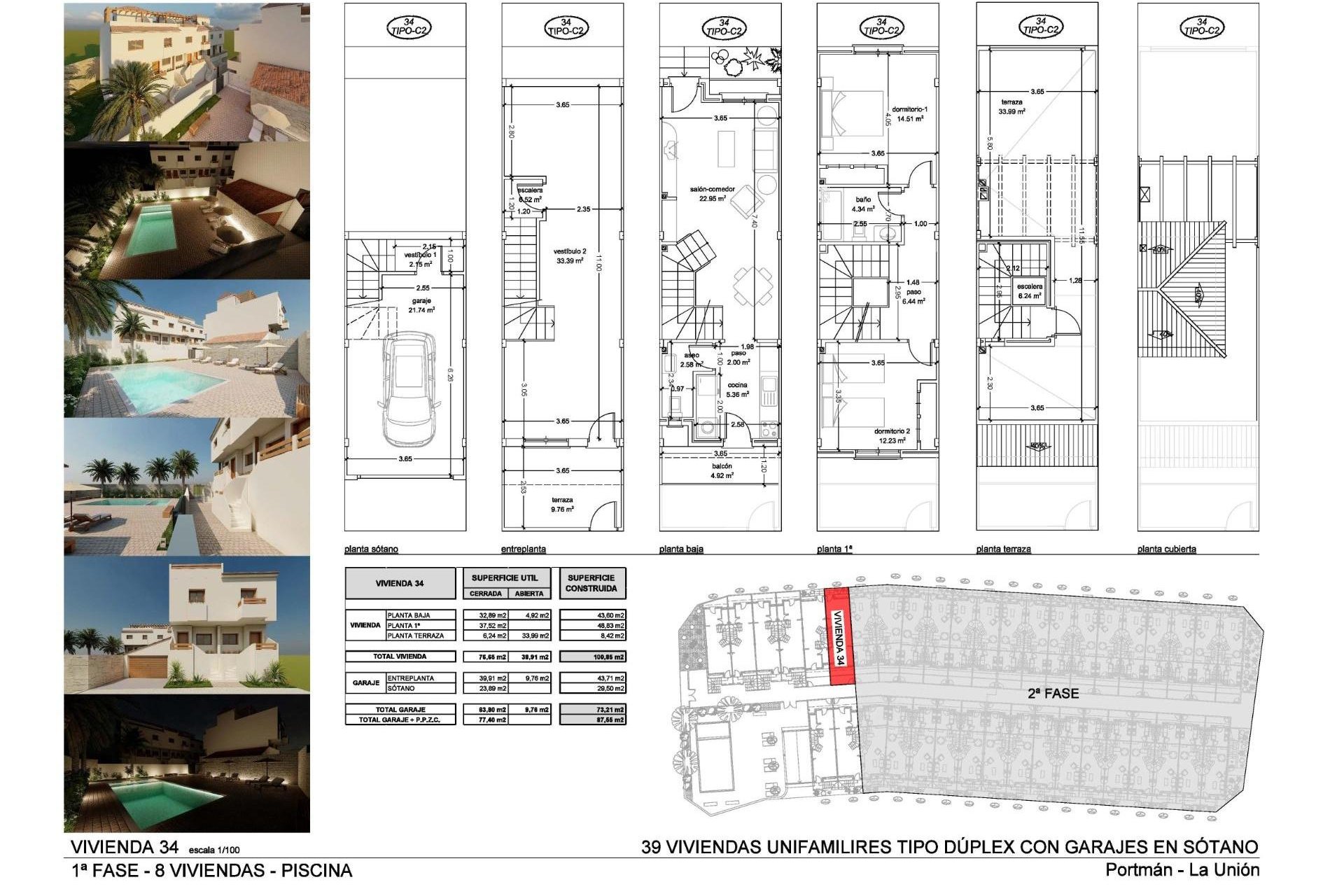 Nieuwbouw Woningen - Town House -
La Union - centro