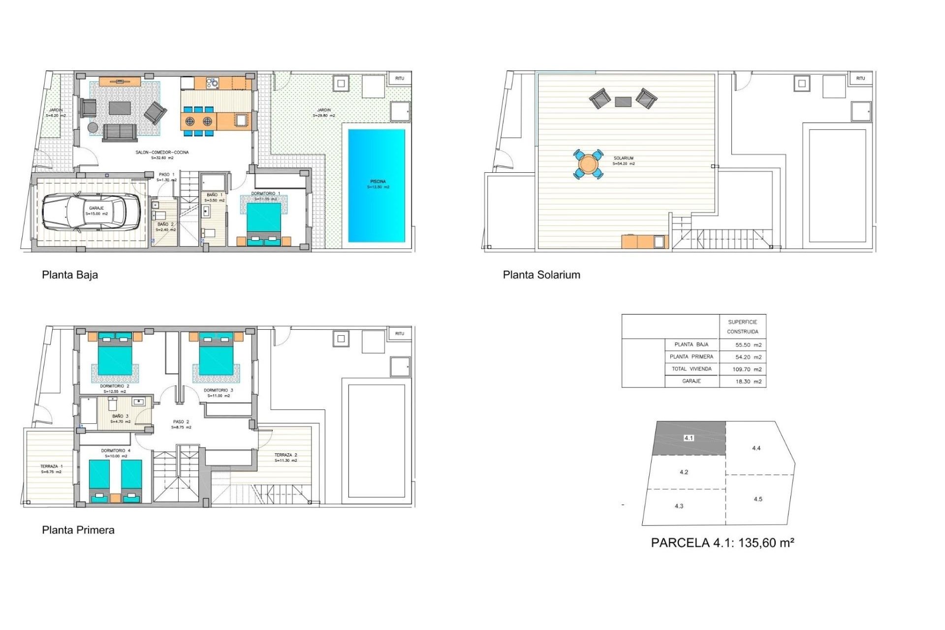 Nieuwbouw Woningen - Town House -
Los Belones - Centro