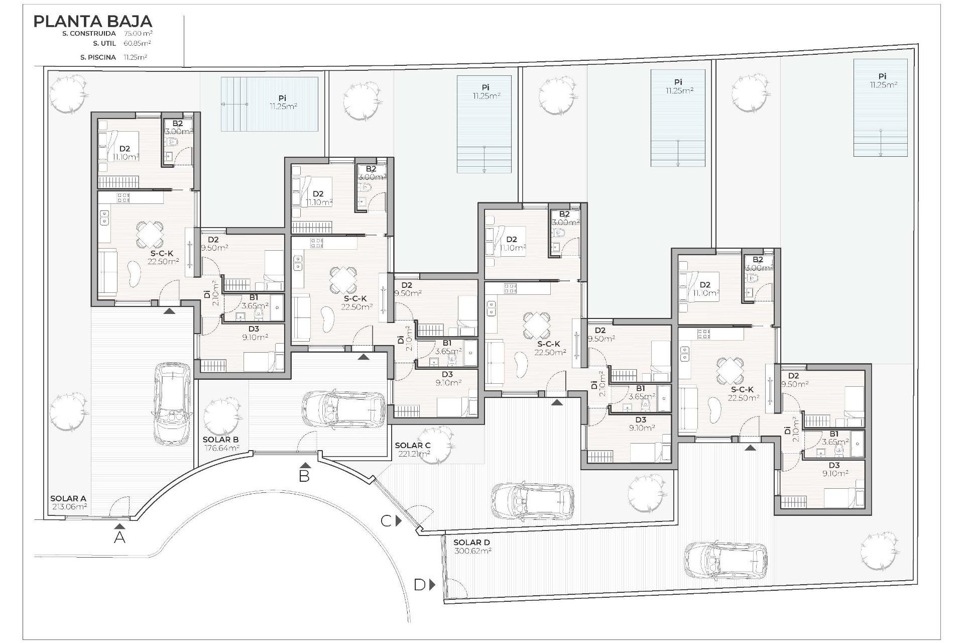 Nieuwbouw Woningen - Town House -
Mazarron - Country Club