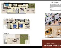 Nieuwbouw Woningen - Town House -
Orihuela - Vistabella Golf