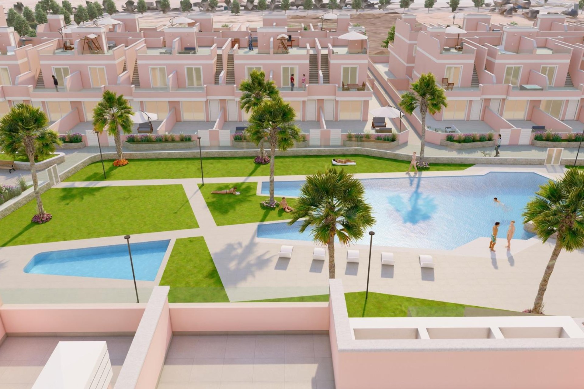 Nieuwbouw Woningen - Town House -
Pilar de la Horadada - Lo Monte