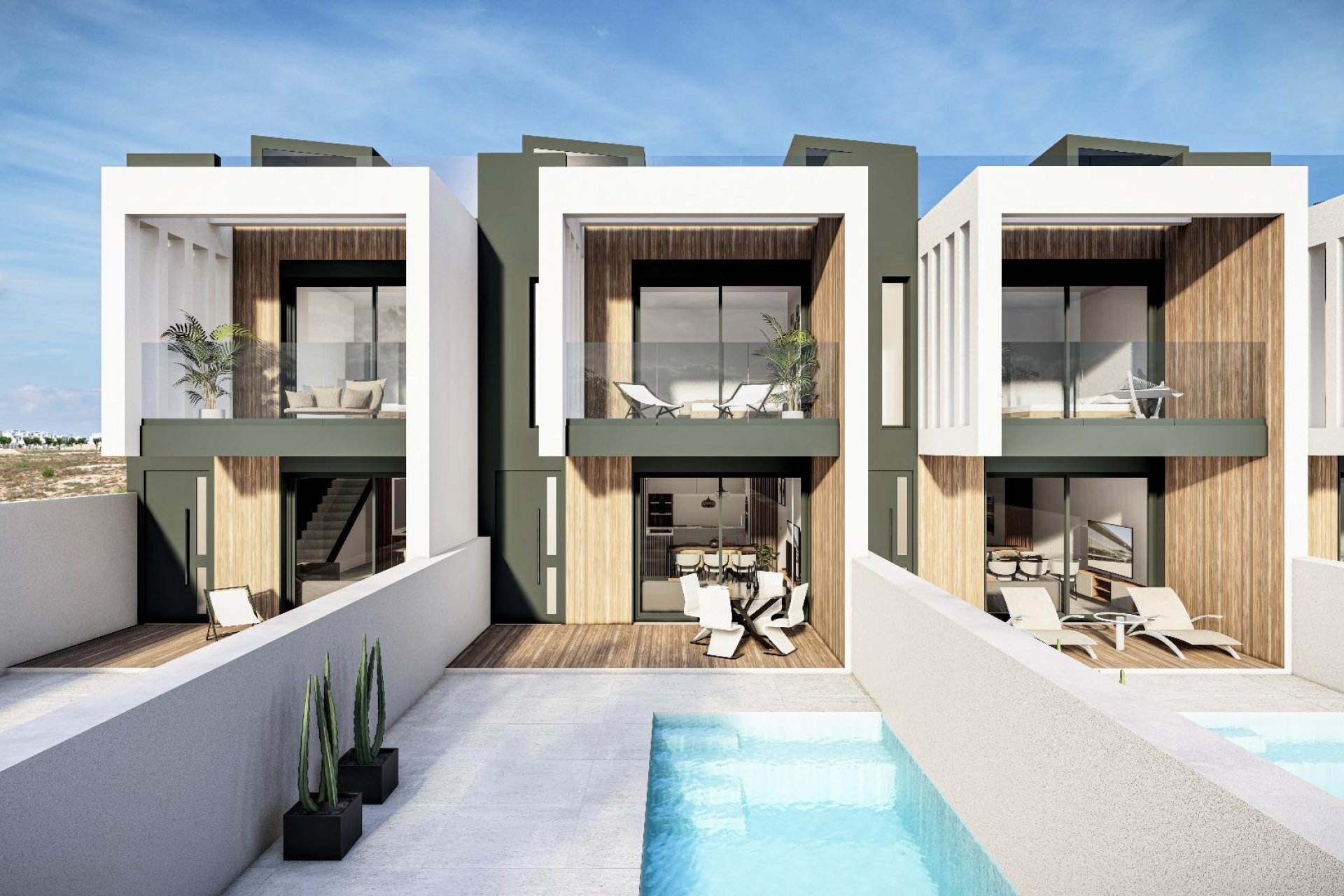 Nieuwbouw Woningen - Town House -
Pilar de la Horadada - Lo Monte