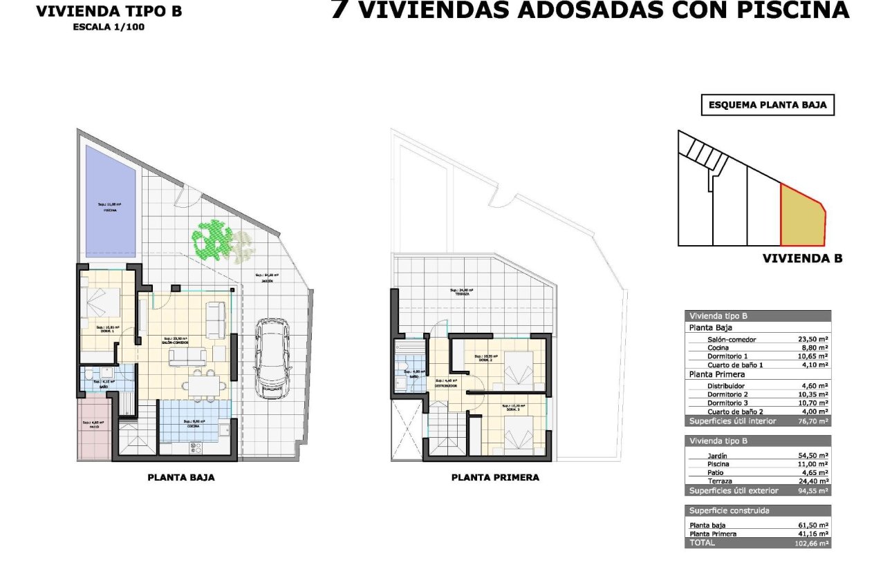 Nieuwbouw Woningen - Town House -
Pilar de la Horadada - pueblo