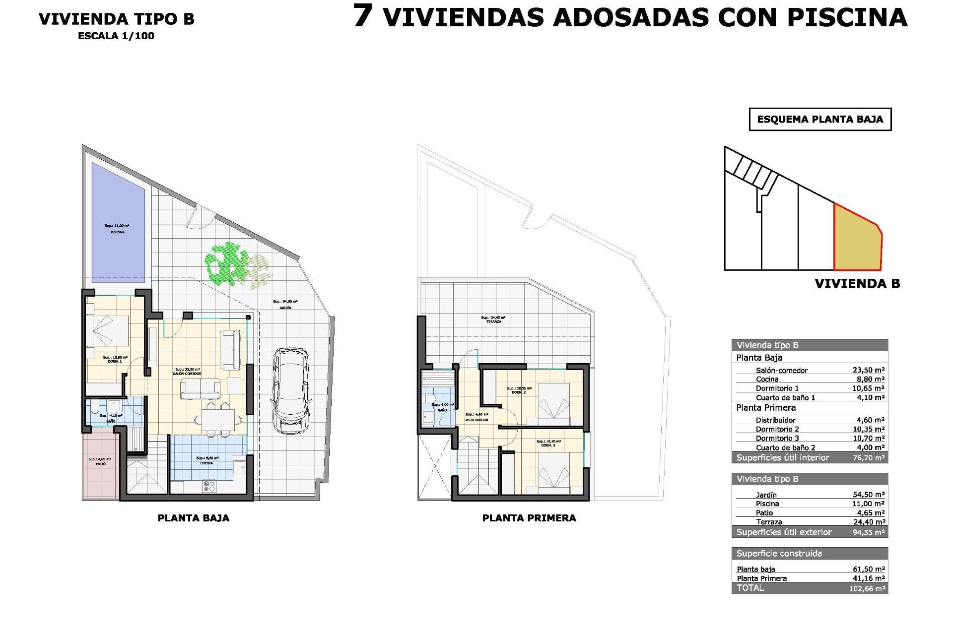 Nieuwbouw Woningen - Town House -
Pilar de la Horadada - pueblo