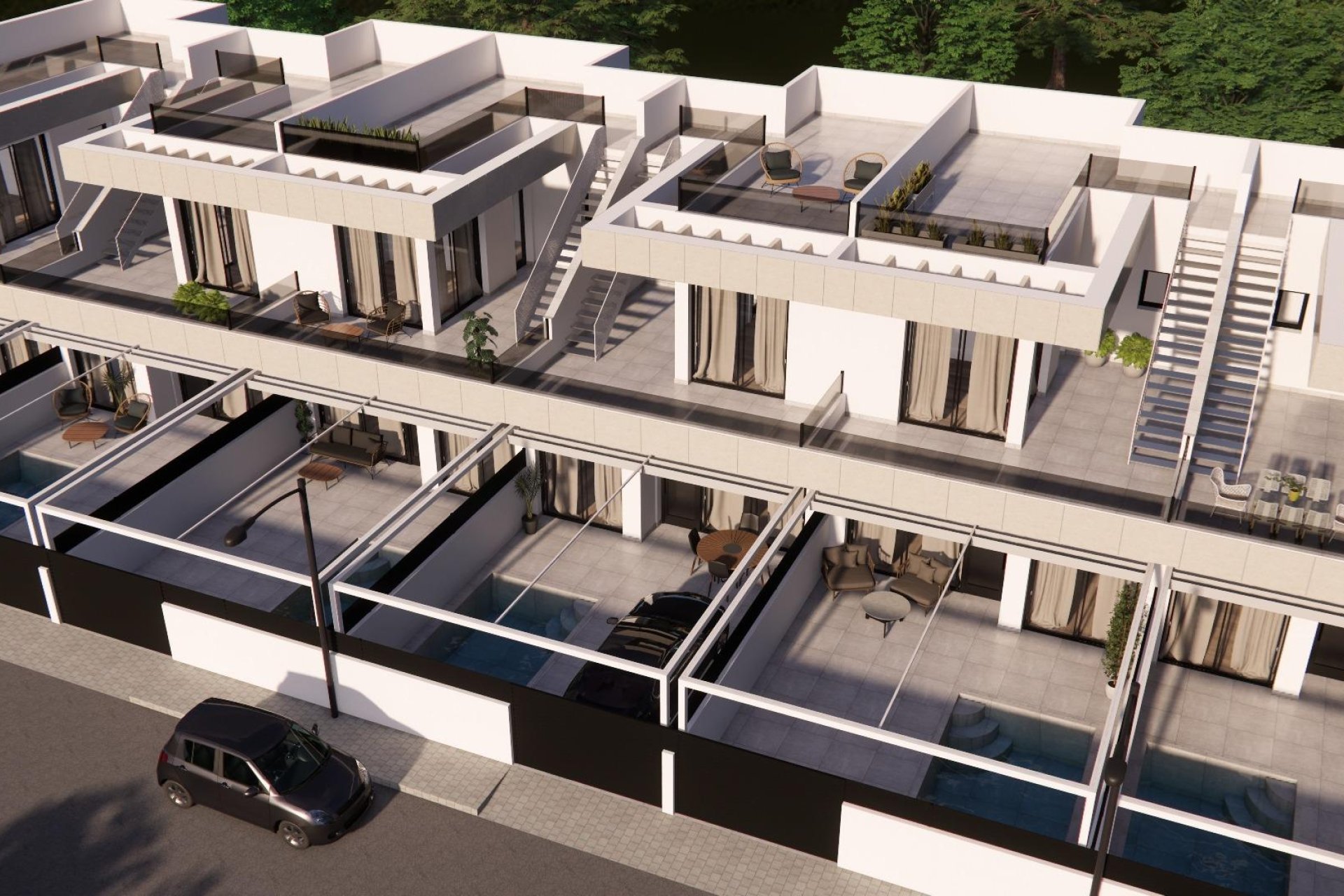 Nieuwbouw Woningen - Town House -
Rojales - Benimar