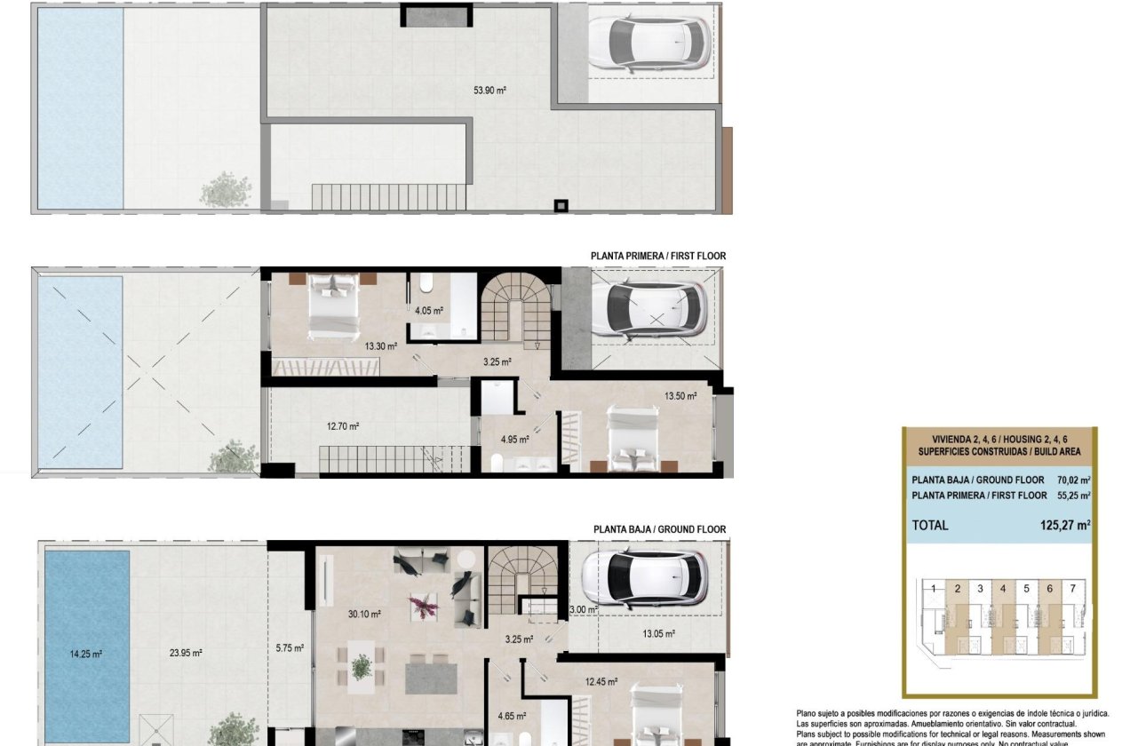 Nieuwbouw Woningen - Town House -
San Javier - pueblo
