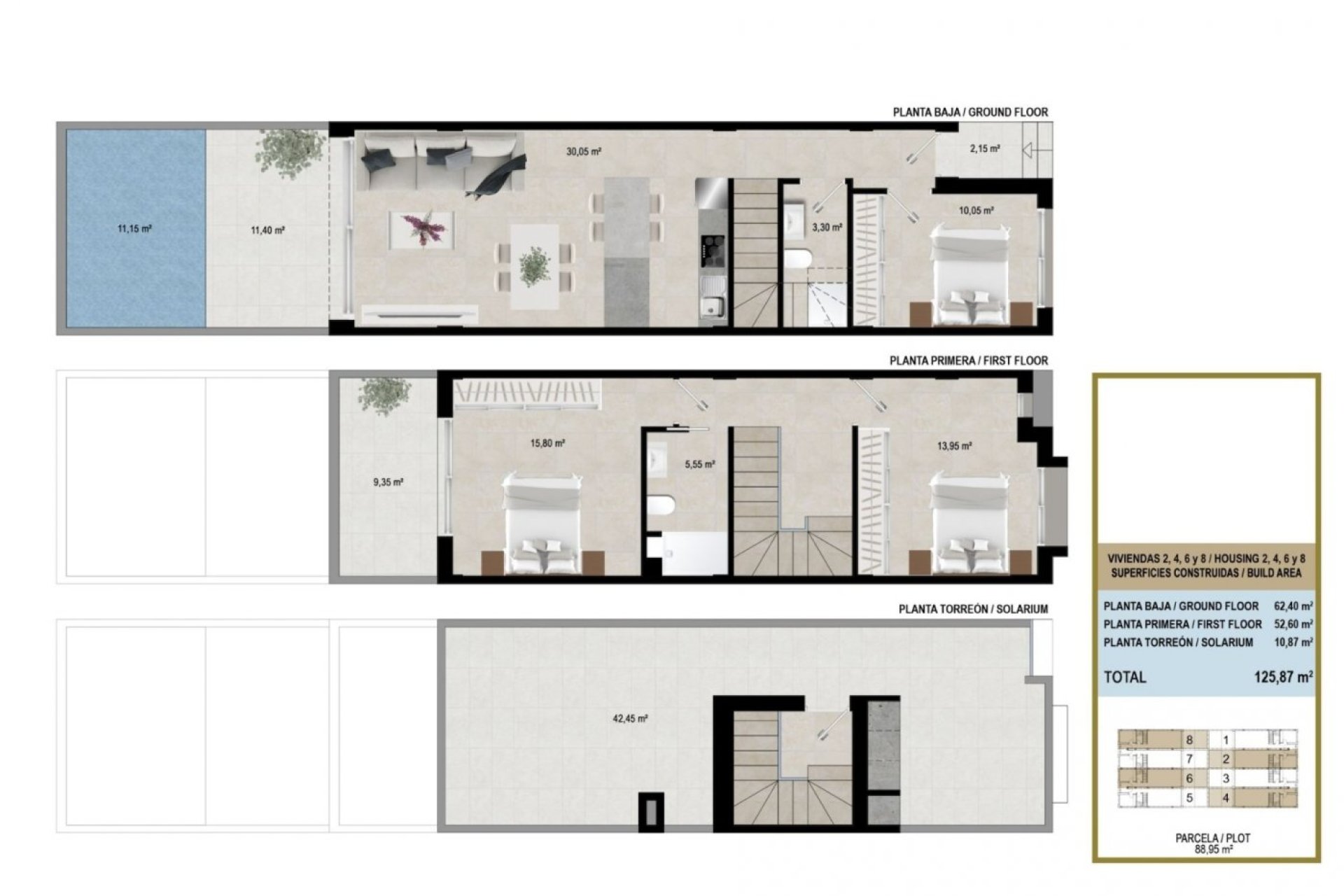 Nieuwbouw Woningen - Town House -
San Javier - pueblo