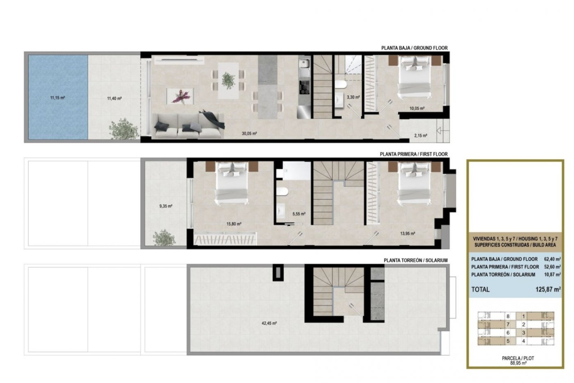 Nieuwbouw Woningen - Town House -
San Javier - pueblo