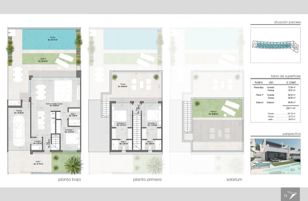 Nieuwbouw Woningen - Town House -
San Javier - Santiago De La Ribera