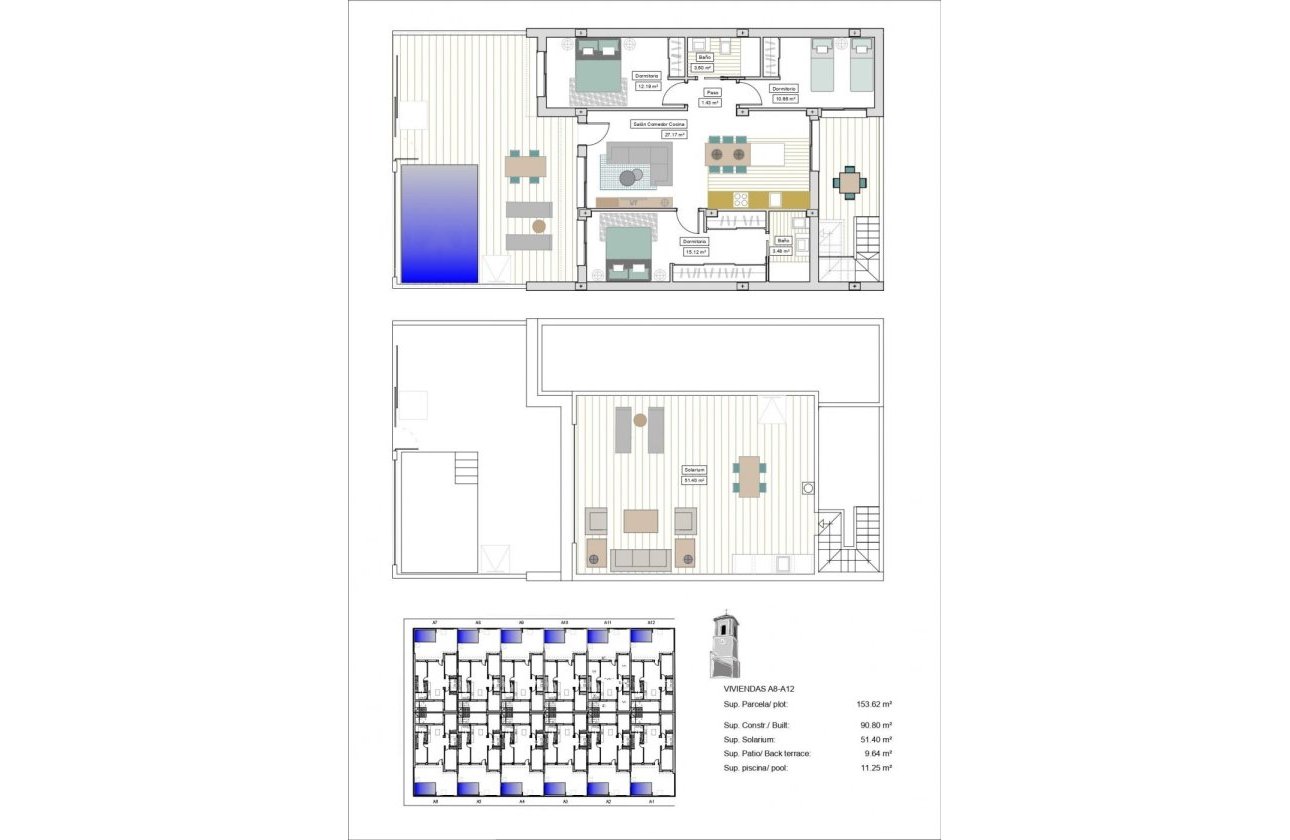 Nieuwbouw Woningen - Town House -
Torre Pacheco - pueblo