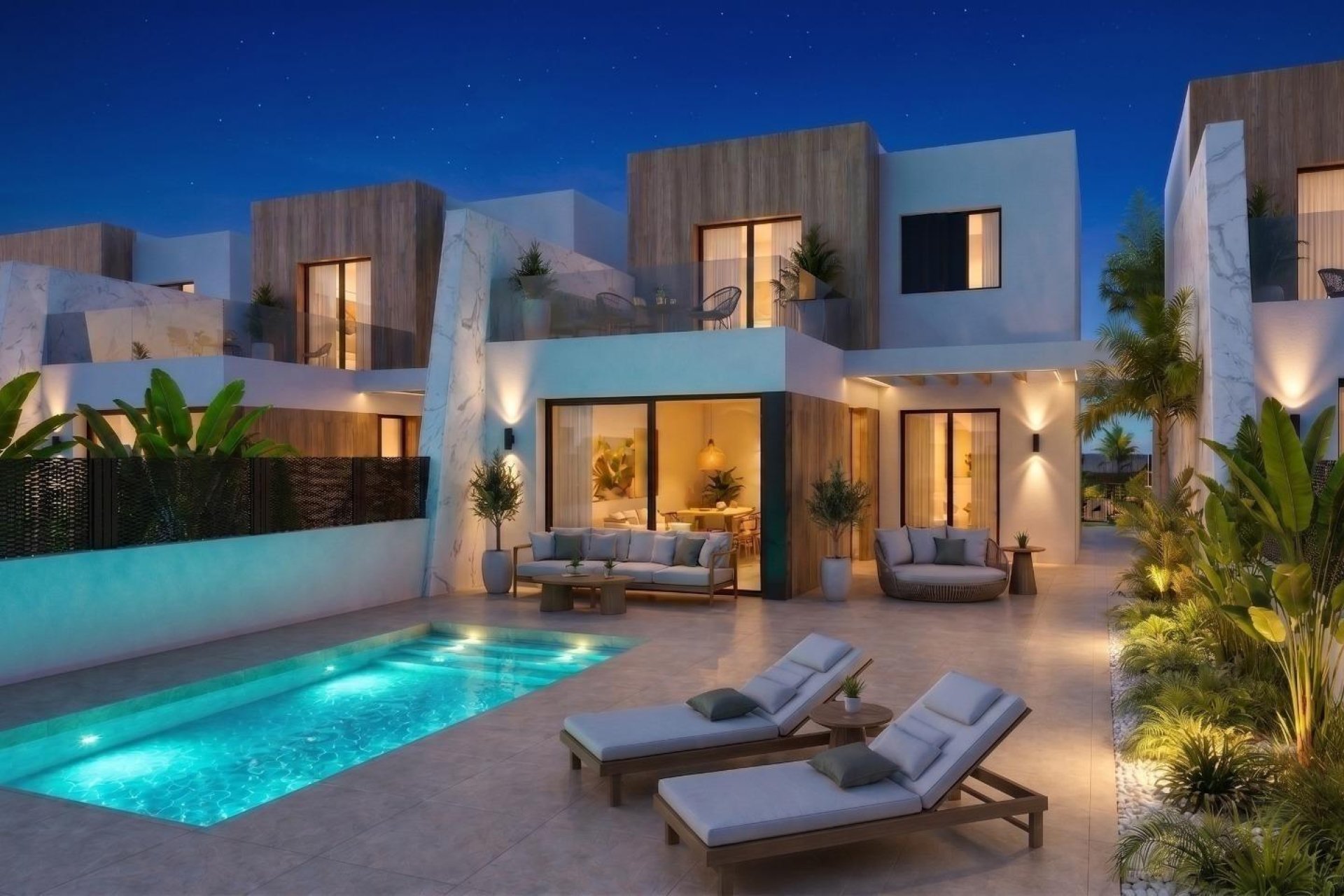 Nieuwbouw Woningen - Town House -
Torre Pacheco - Santa Rosalia Lake And Life Resort
