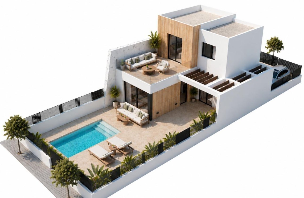 Nieuwbouw Woningen - Town House -
Torre Pacheco - Santa Rosalia Lake And Life Resort