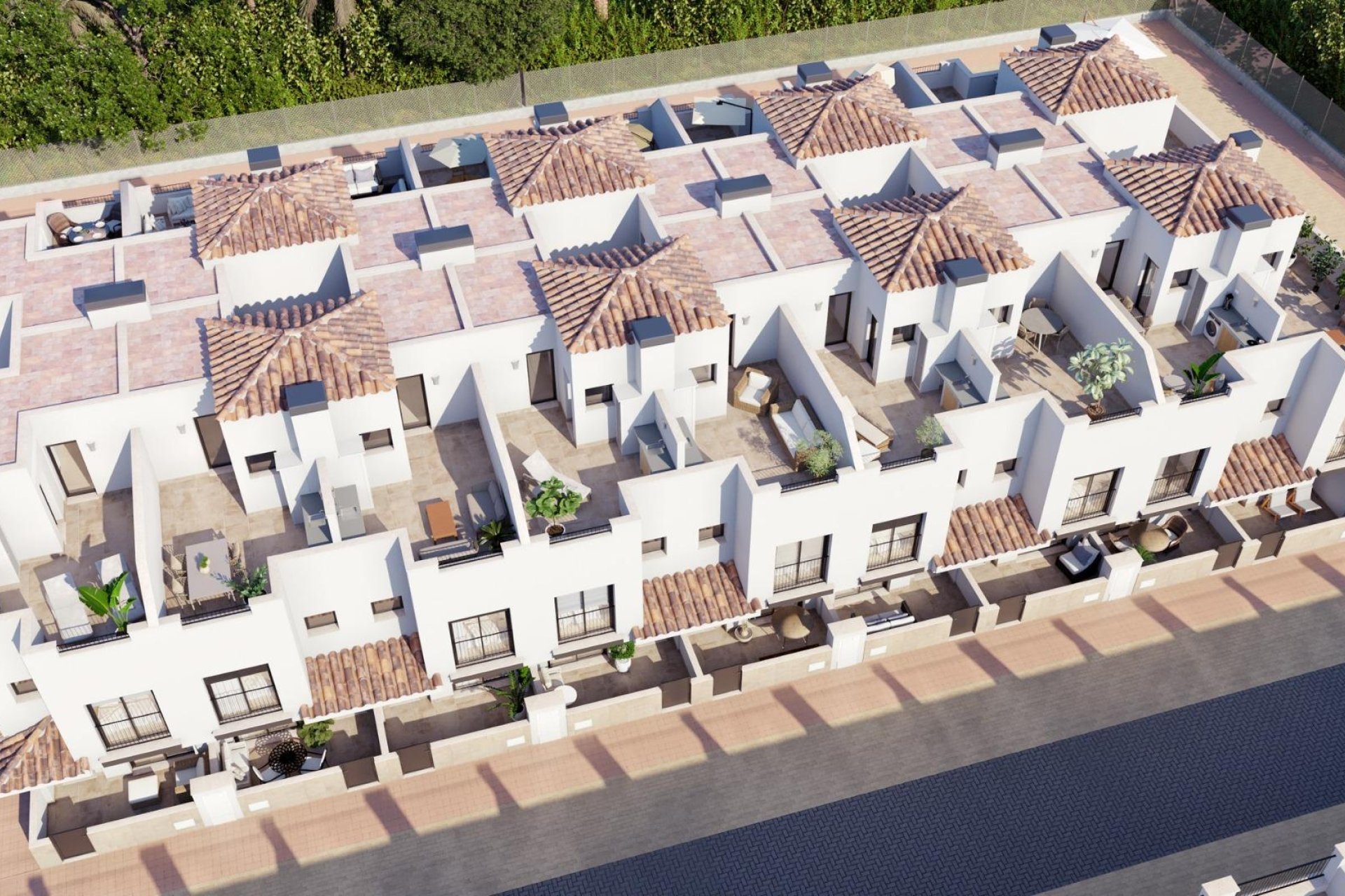 Nieuwbouw Woningen - Town House -
Torre Pacheco - Santa Rosalia pueblo