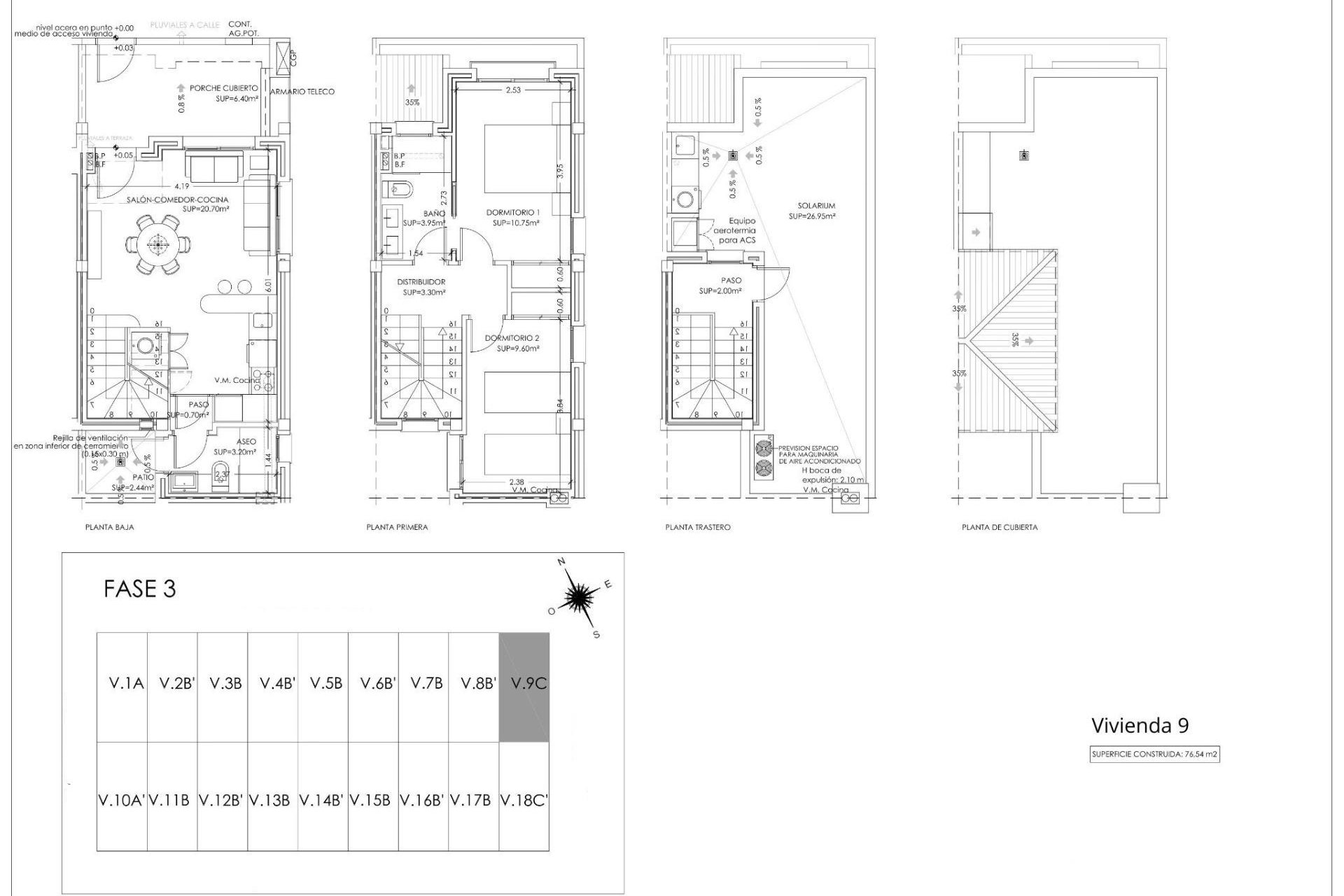Nieuwbouw Woningen - Town House -
Torre Pacheco - Santa Rosalia pueblo