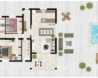 Nieuwbouw Woningen - Villa -
Abanilla - Cañada de la Leña