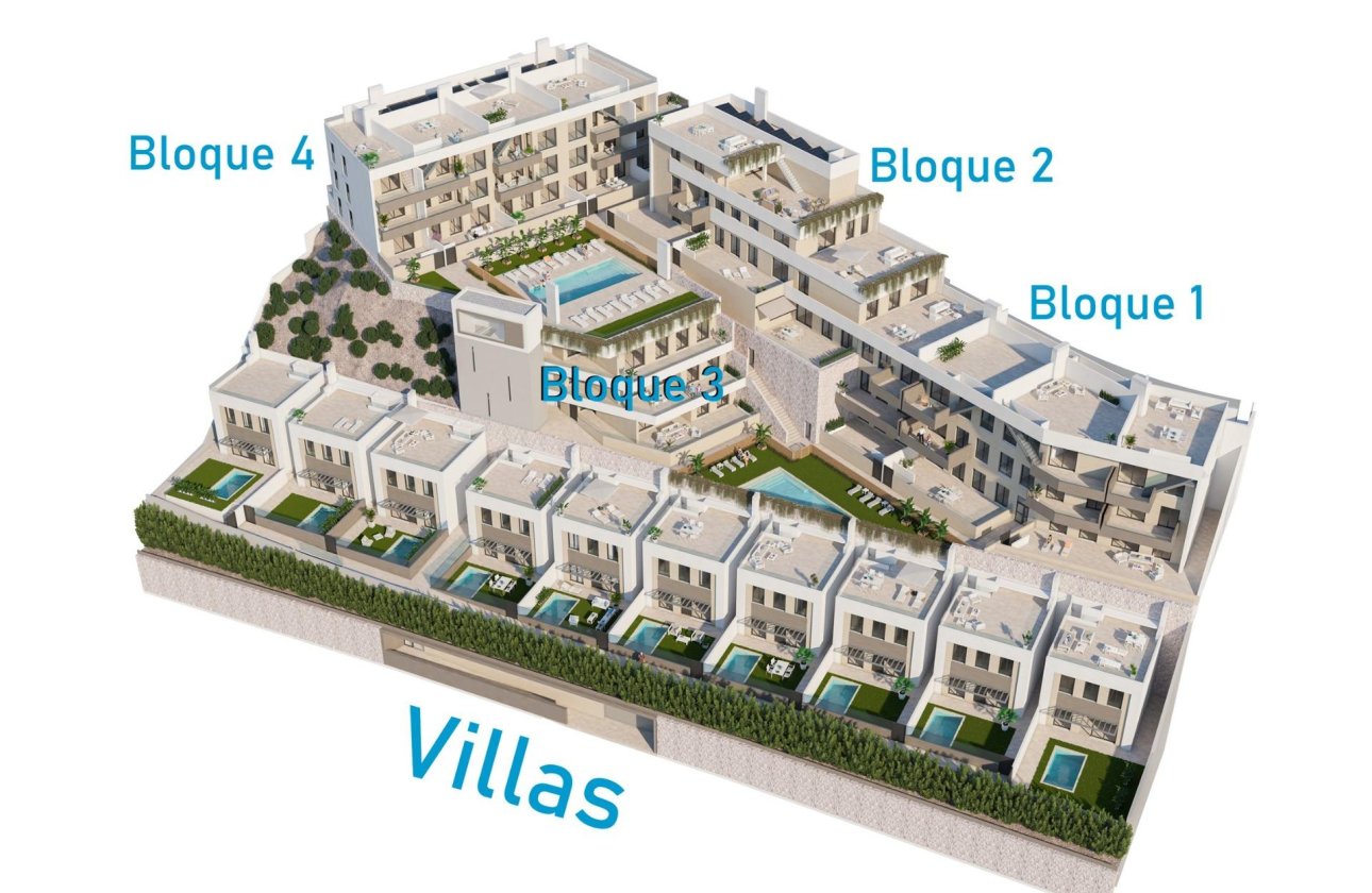 Nieuwbouw Woningen - Villa -
Aguilas - El Hornillo