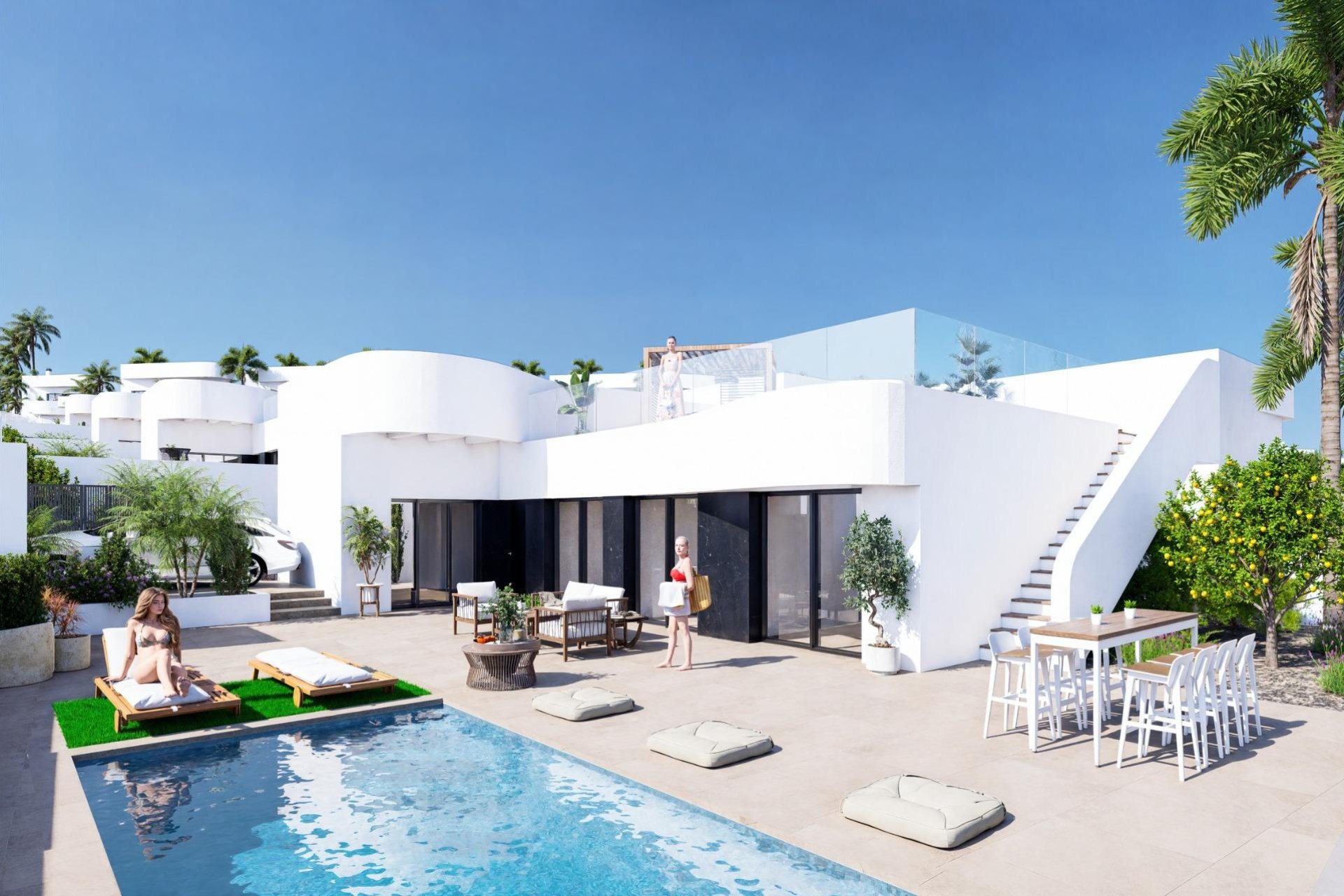 Nieuwbouw Woningen - Villa -
Algorfa - La Finca Golf