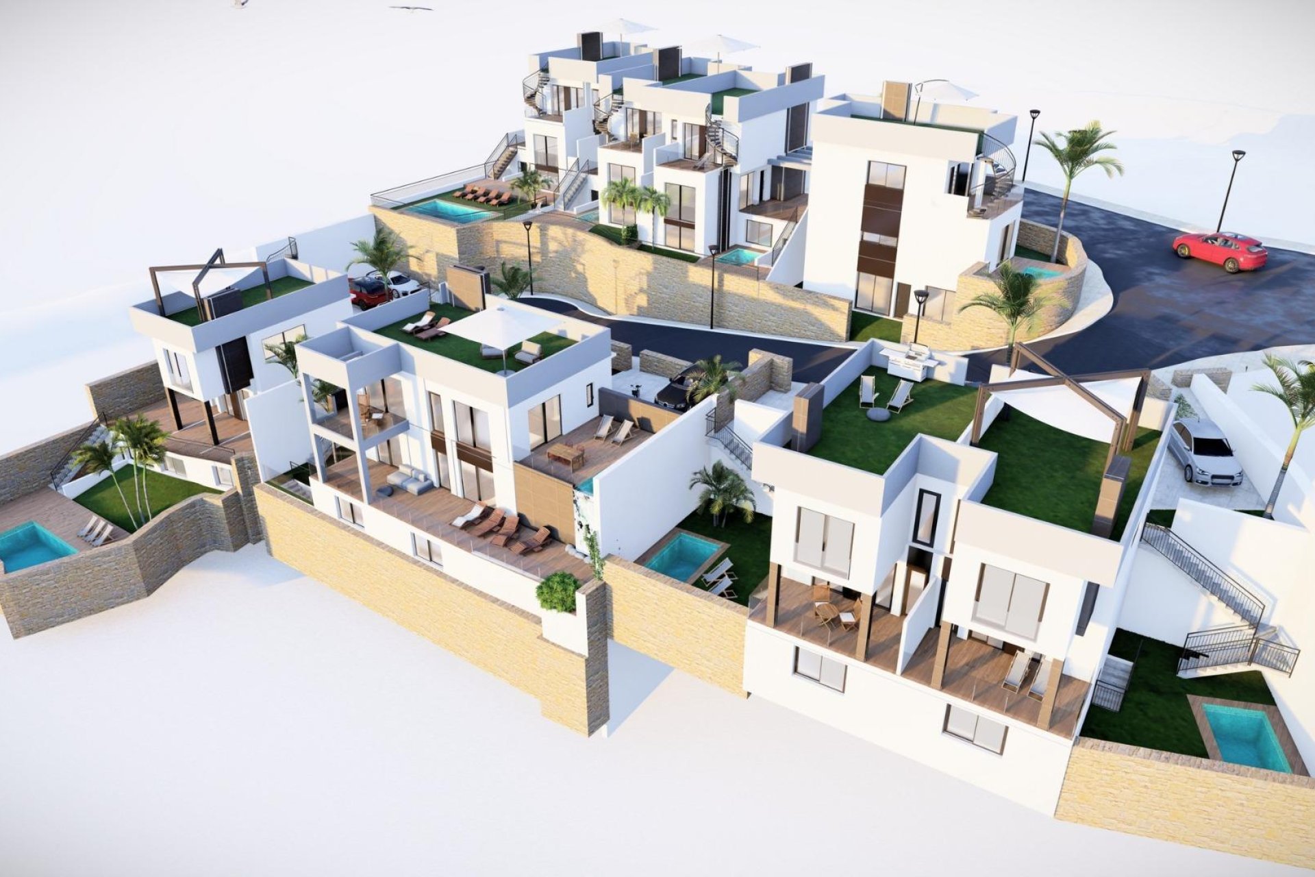 Nieuwbouw Woningen - Villa -
Algorfa - La Finca Golf