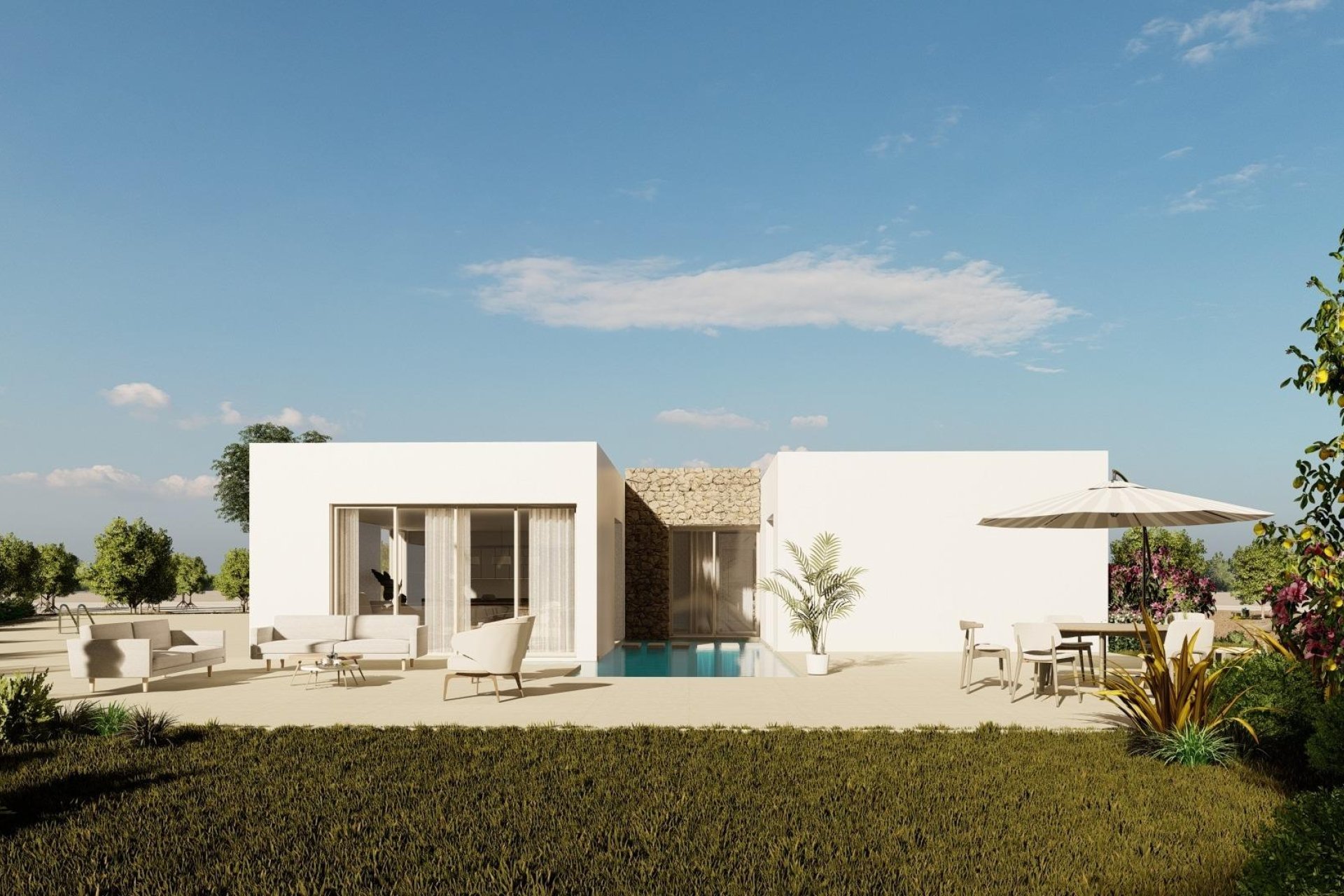 Nieuwbouw Woningen - Villa -
Algorfa - Lomas De La Juliana