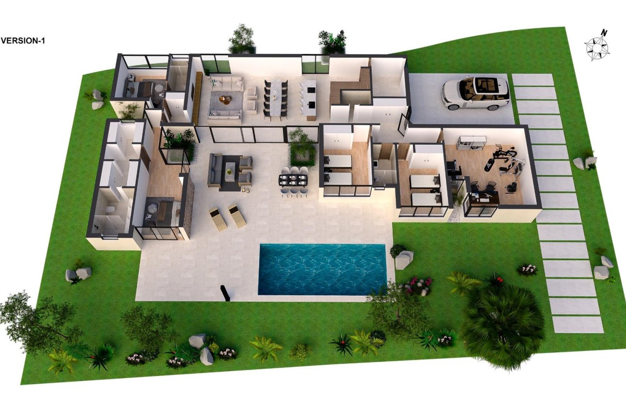 Nieuwbouw Woningen - Villa -
Baños y Mendigo - Altaona Golf And Country Village