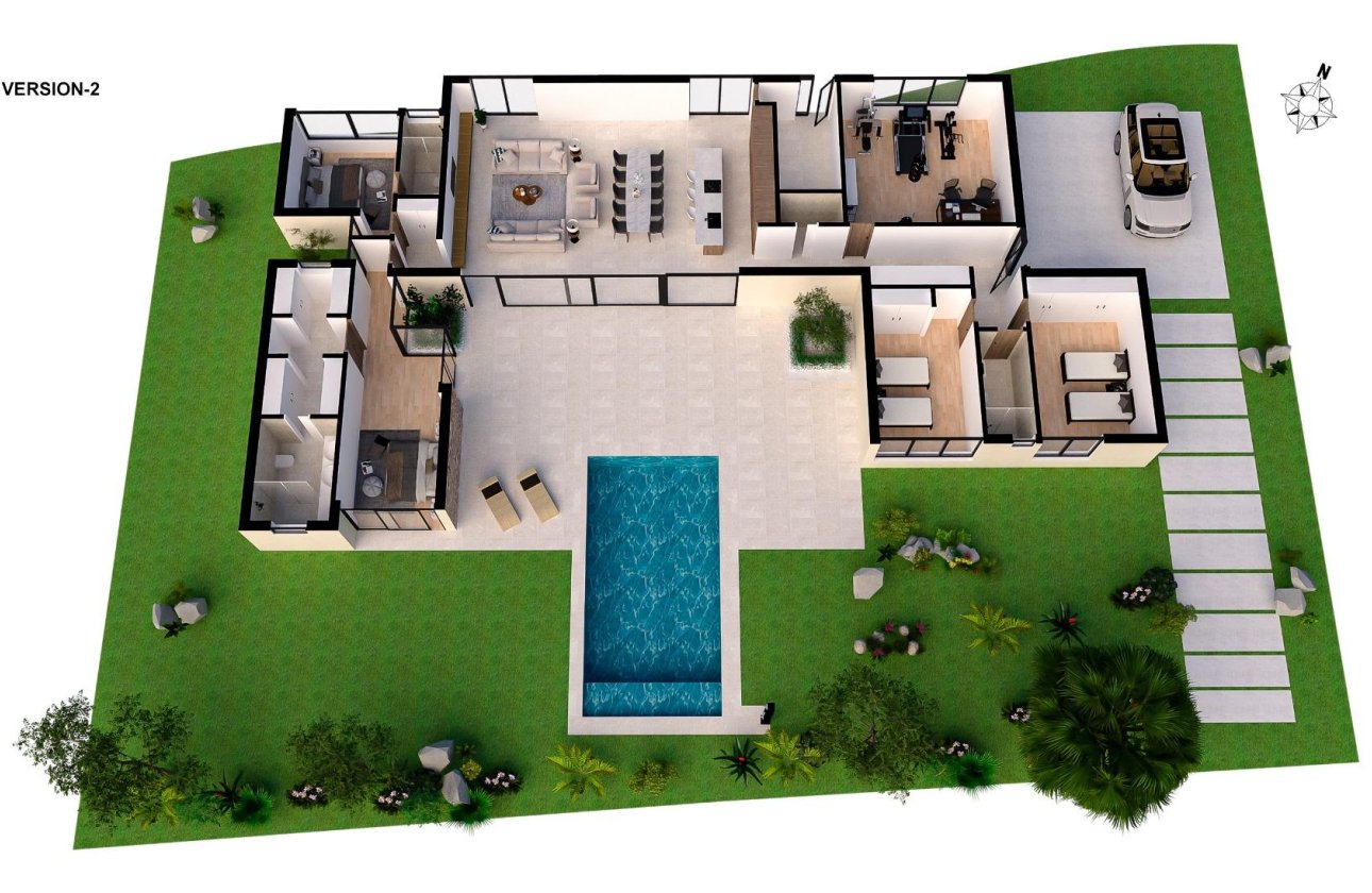 Nieuwbouw Woningen - Villa -
Baños y Mendigo - Altaona Golf And Country Village