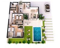 Nieuwbouw Woningen - Villa -
Baños y Mendigo - Altaona Golf And Country Village