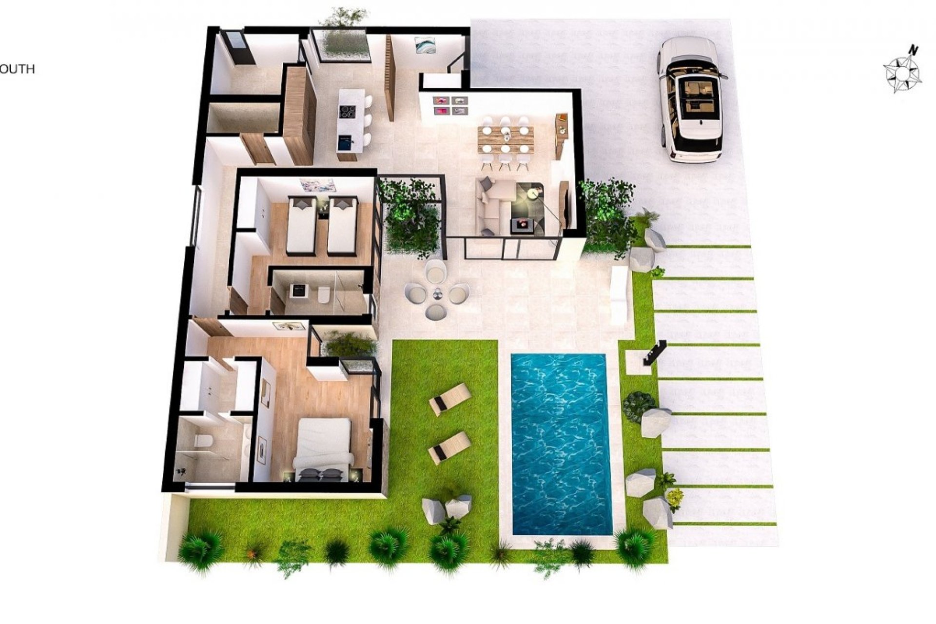 Nieuwbouw Woningen - Villa -
Baños y Mendigo - Altaona Golf And Country Village