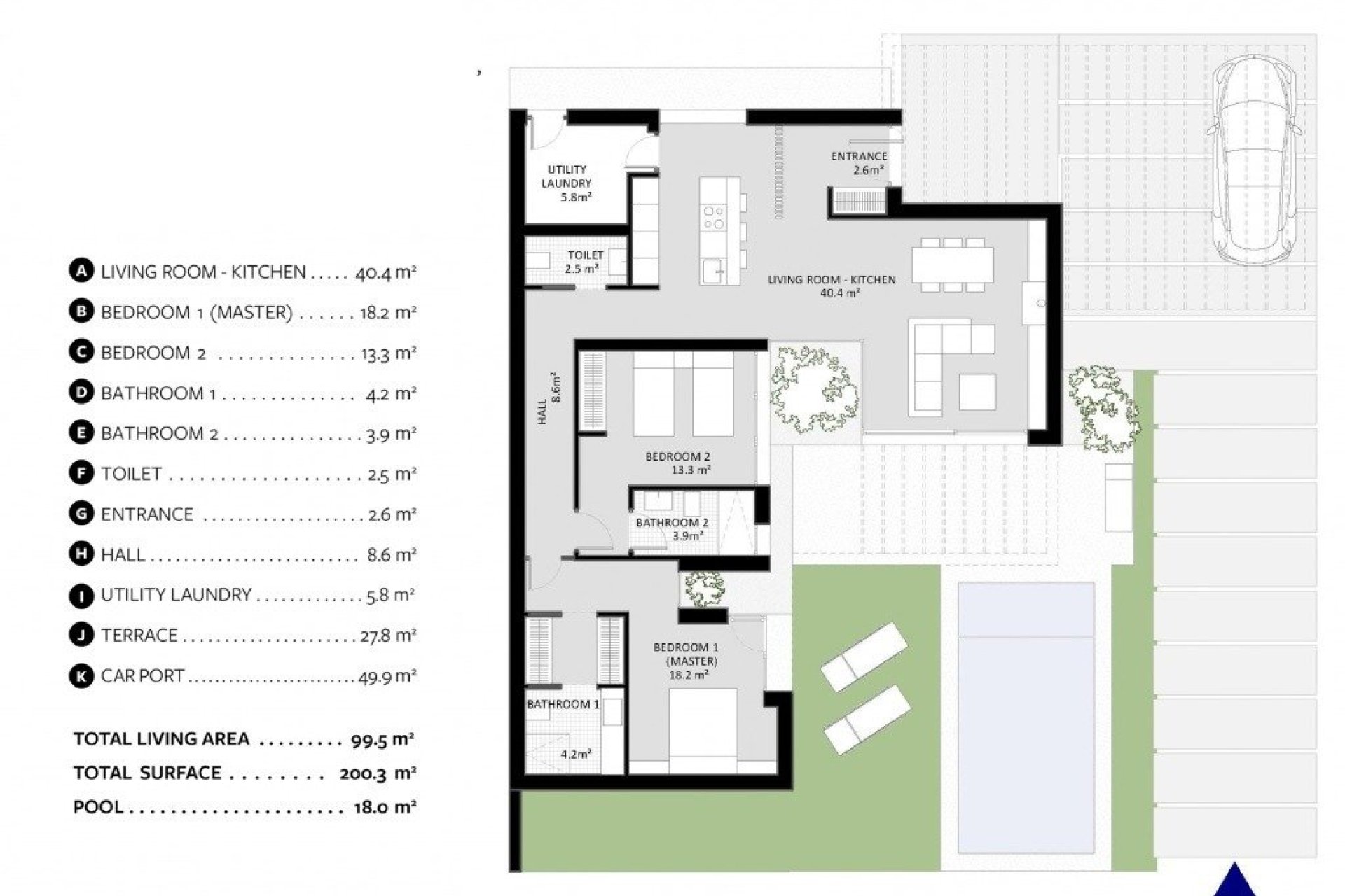 Nieuwbouw Woningen - Villa -
Baños y Mendigo - Altaona Golf And Country Village