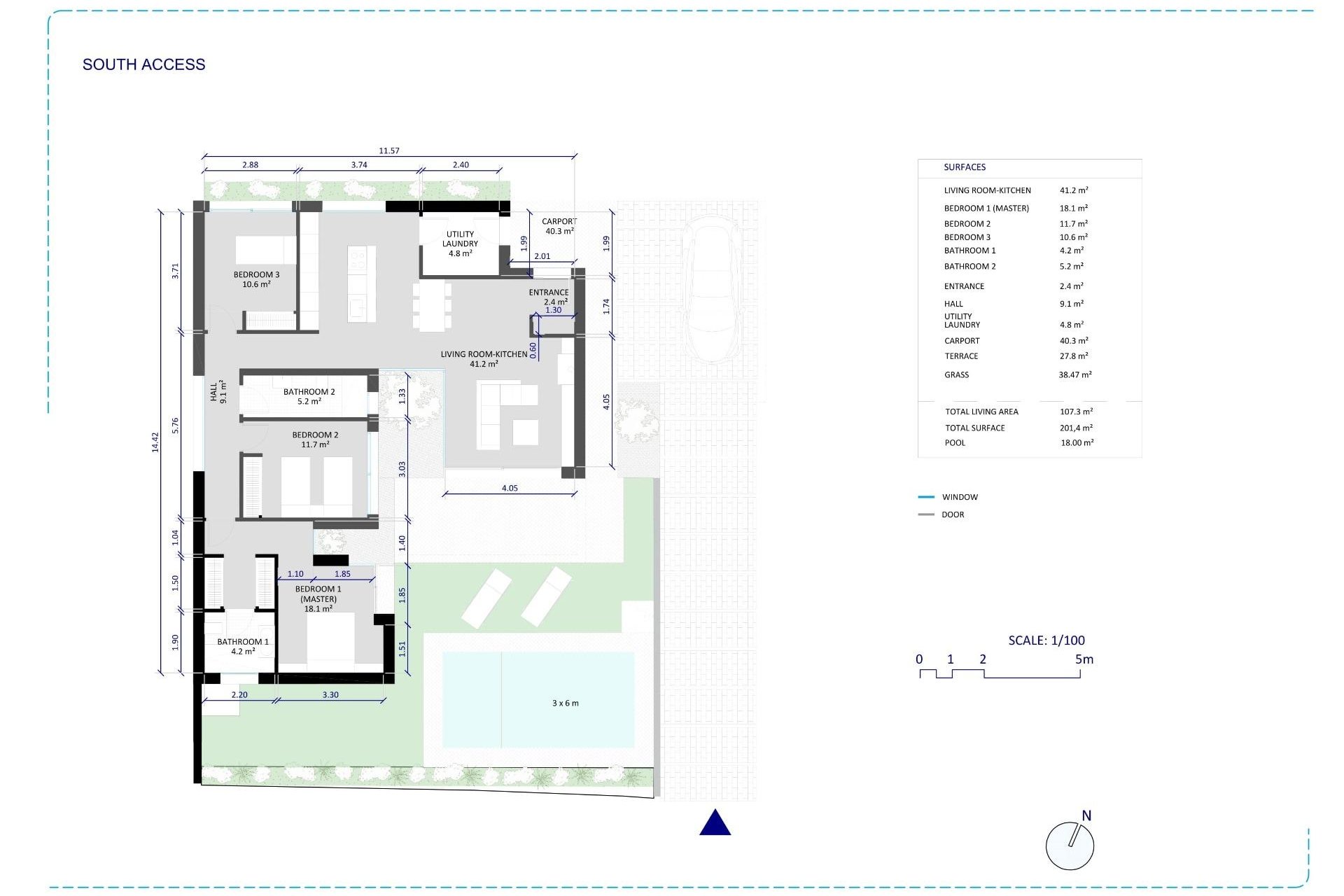 Nieuwbouw Woningen - Villa -
Baños y Mendigo - Altaona Golf And Country Village