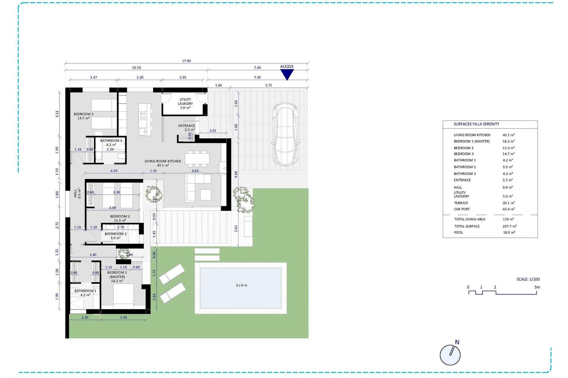 Nieuwbouw Woningen - Villa -
Baños y Mendigo - Altaona Golf