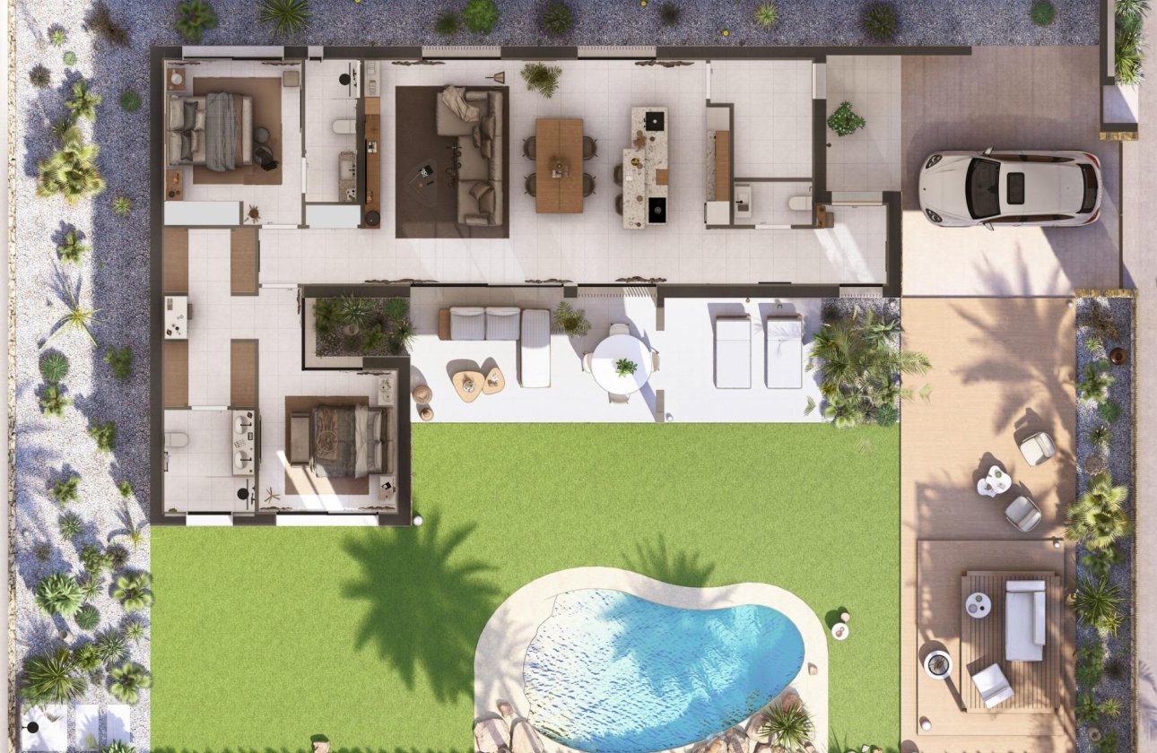 Nieuwbouw Woningen - Villa -
Baños y Mendigo - Altaona Golf