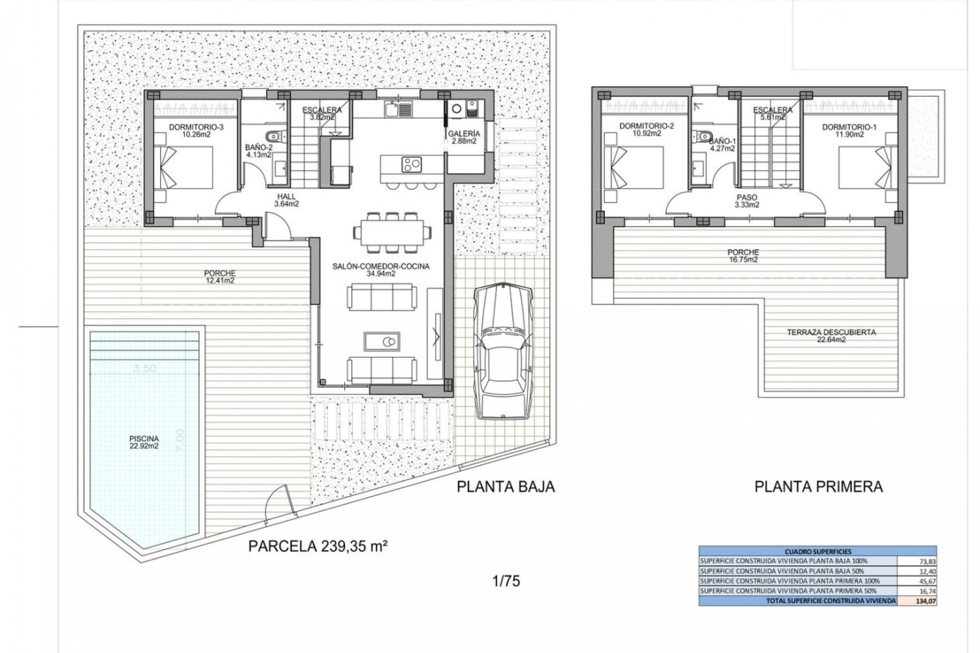 Nieuwbouw Woningen - Villa -
Benijofar - Polideportivo