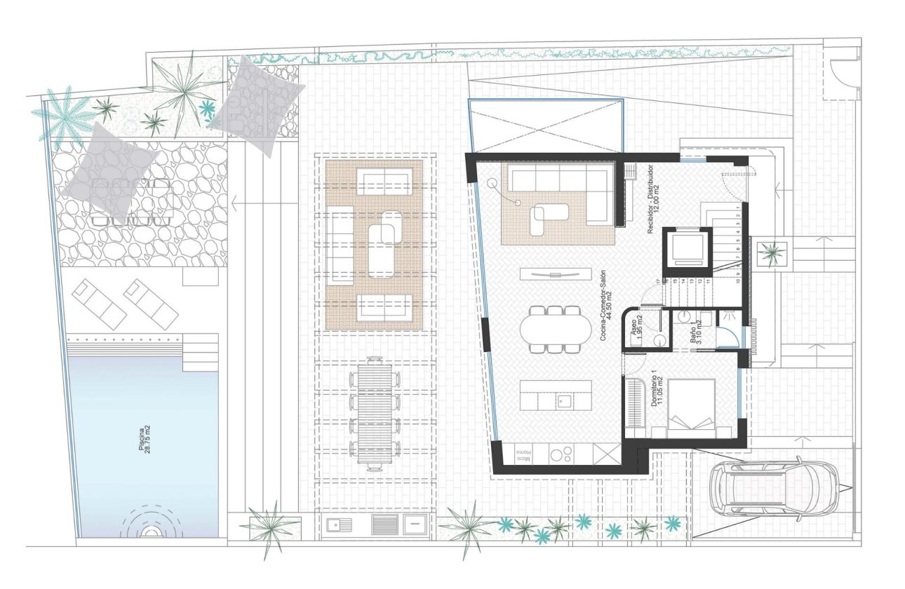 Nieuwbouw Woningen - Villa -
Cabo de Palos - Cala Flores
