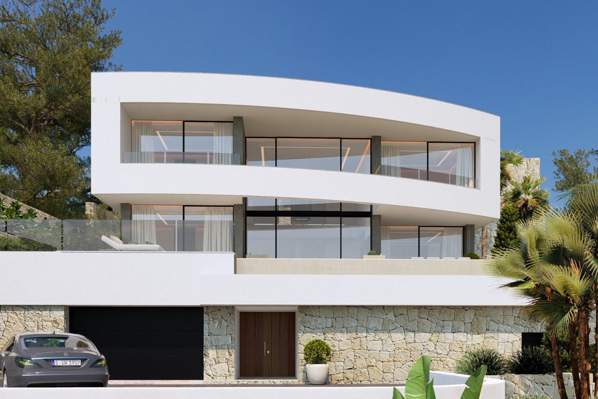 Nieuwbouw Woningen - Villa -
Calpe - Empedrola