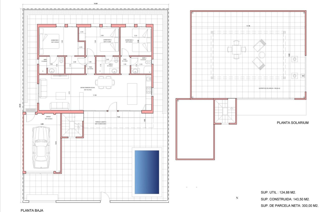 Nieuwbouw Woningen - Villa -
Fuente Álamo - La Pinilla
