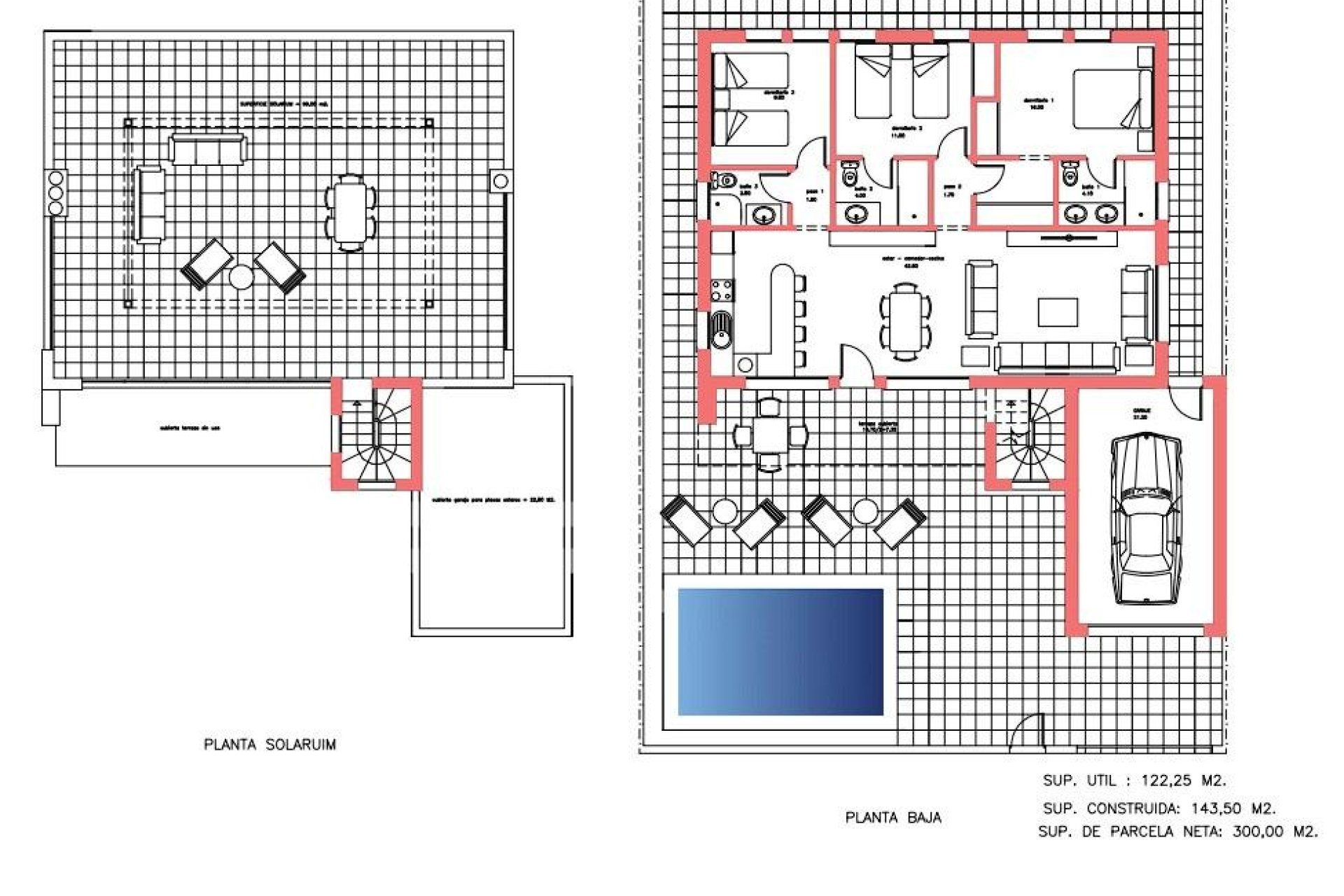 Nieuwbouw Woningen - Villa -
Fuente Álamo - La Pinilla