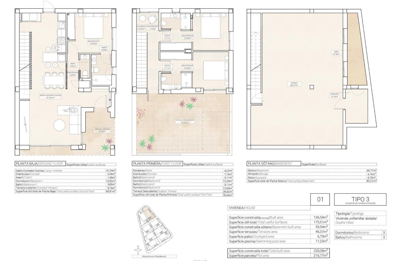 Nieuwbouw Woningen - Villa -
Hondón de las Nieves - Centro