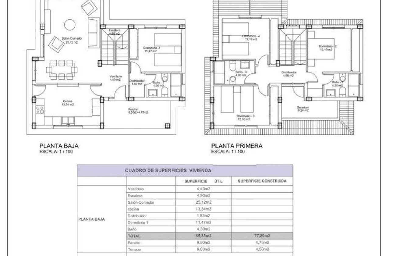 Nieuwbouw Woningen - Villa -
Lorca - Purias