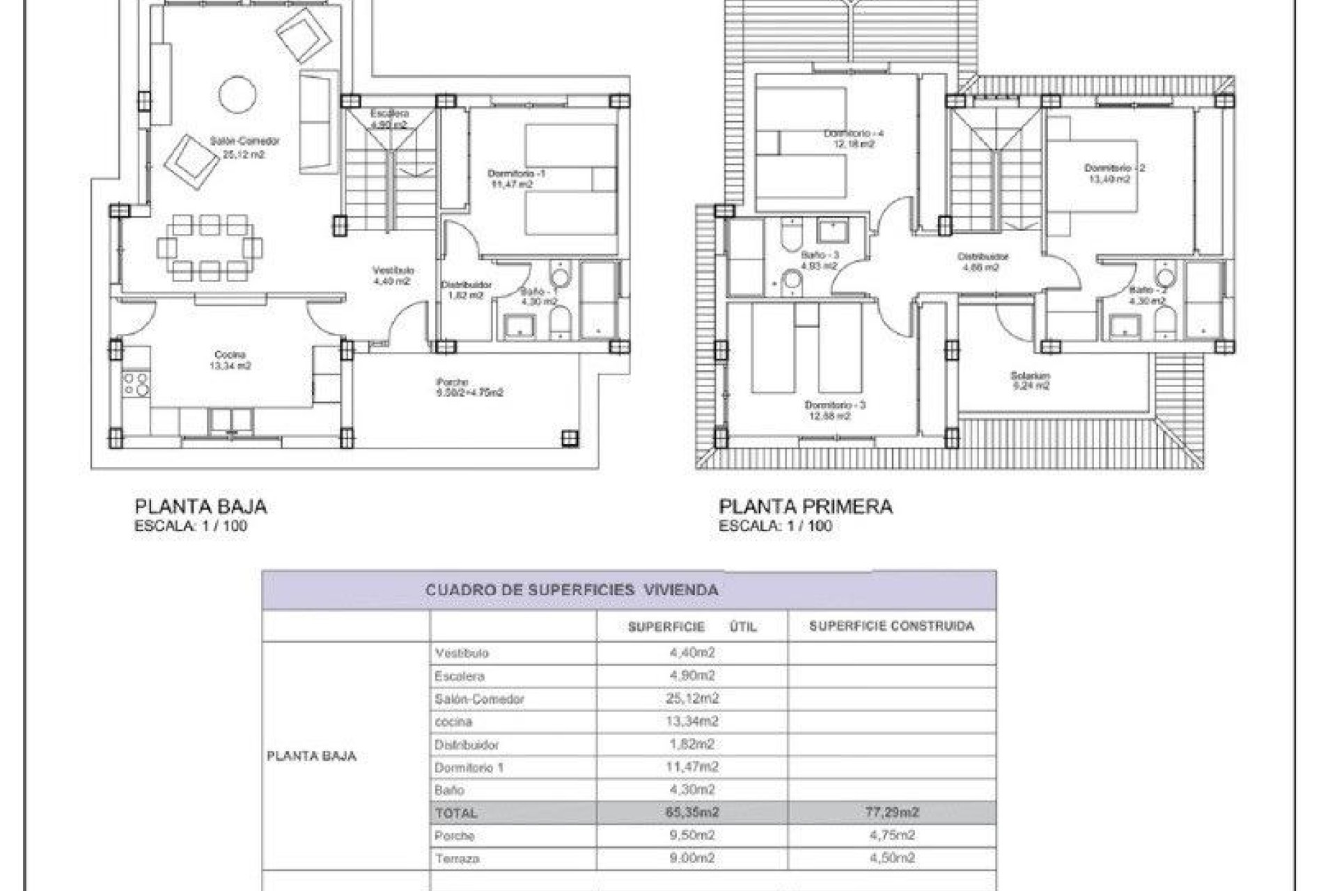 Nieuwbouw Woningen - Villa -
Lorca - Purias