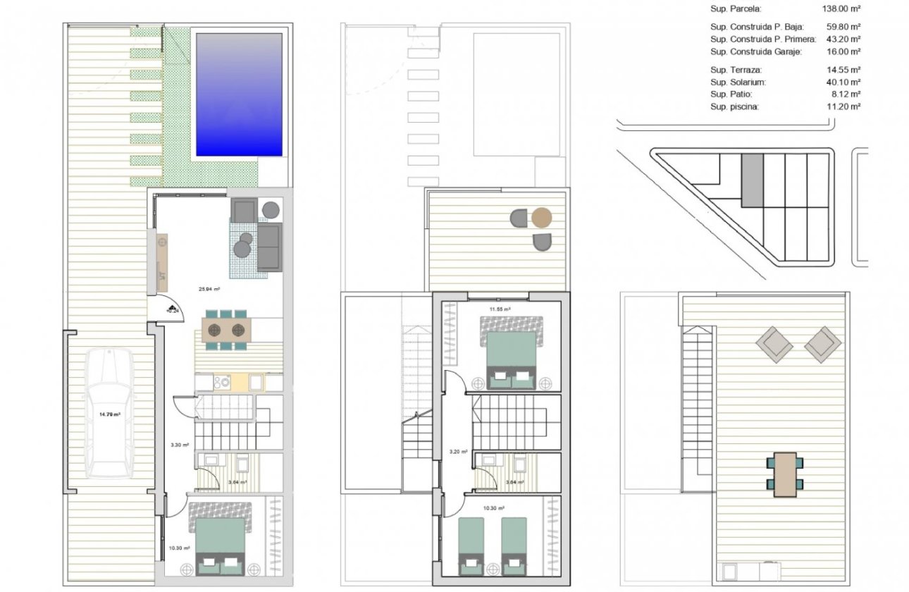 Nieuwbouw Woningen - Villa -
Los Alcazares - La Concha