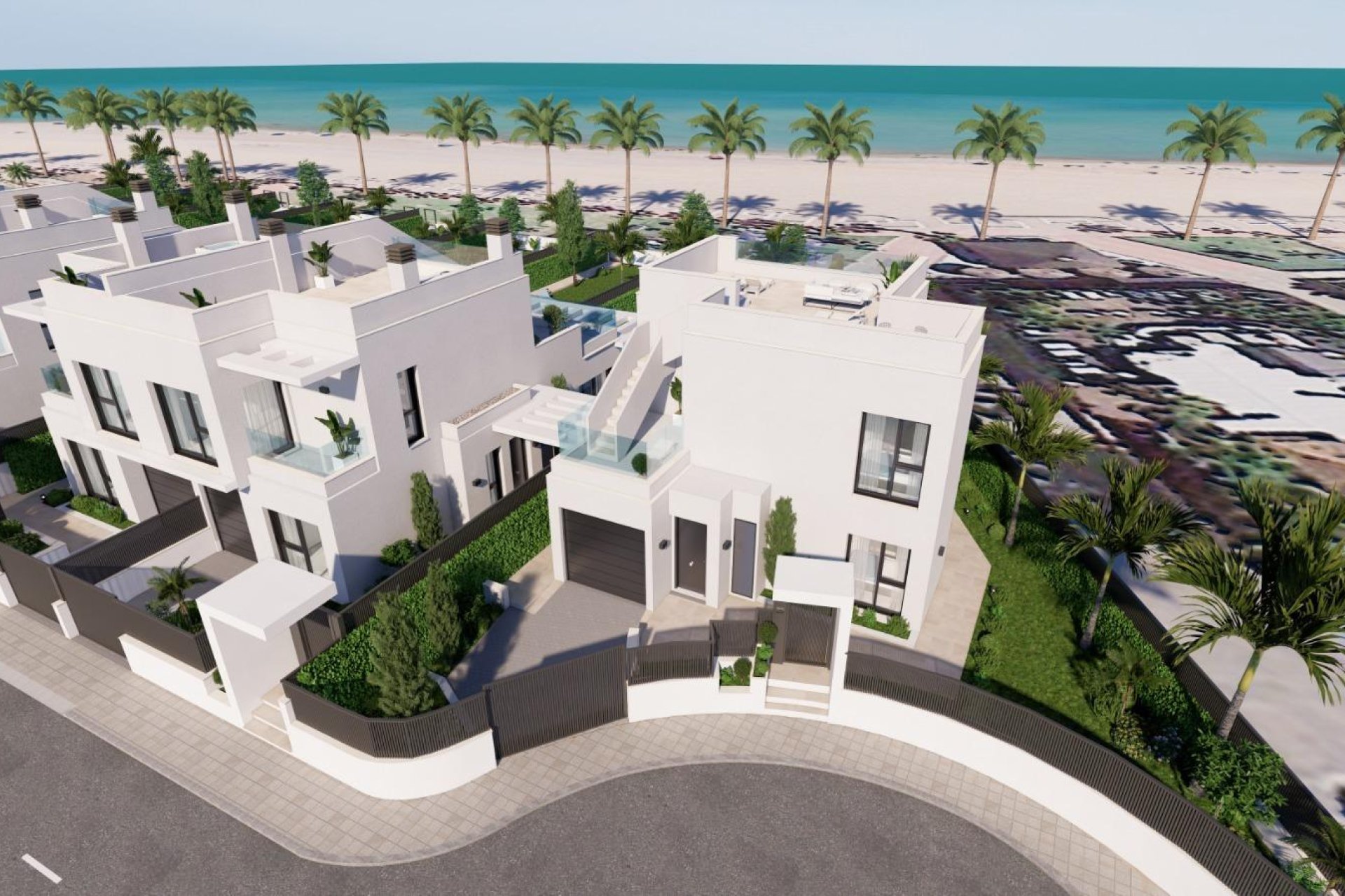 Nieuwbouw Woningen - Villa -
Los Alcazares - Punta Calera