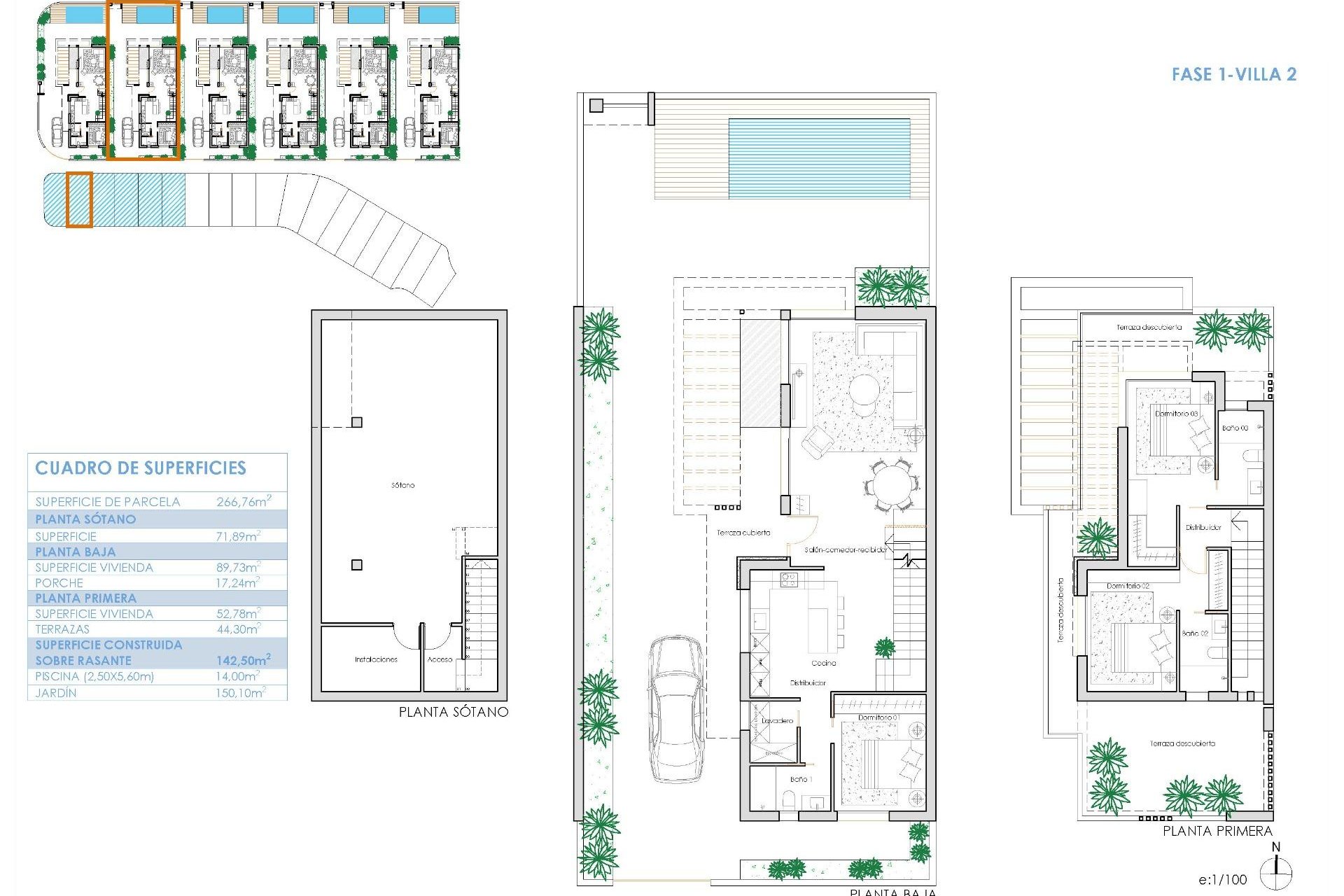 Nieuwbouw Woningen - Villa -
Los Alcazares - Santa Rosalía