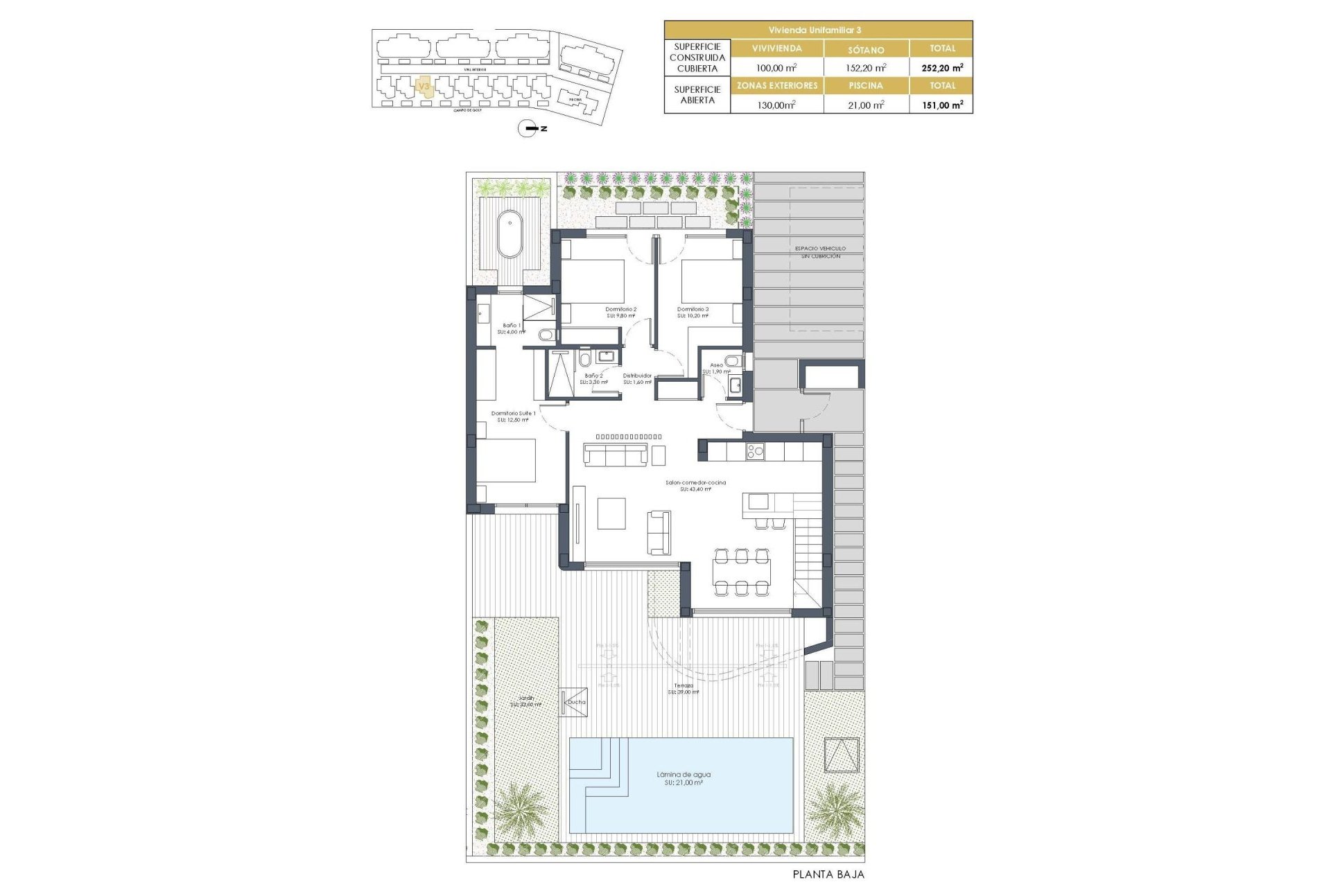 Nieuwbouw Woningen - Villa -
Los Alcazares - Serena Golf