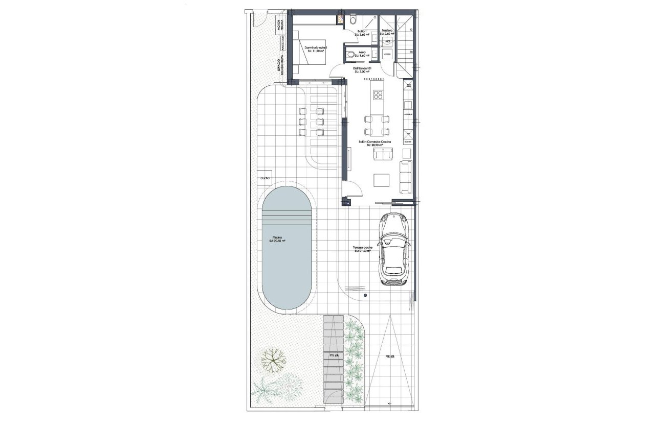 Nieuwbouw Woningen - Villa -
Los Alcazares - Serena Golf