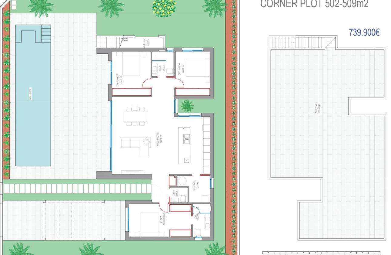 Nieuwbouw Woningen - Villa -
Los Alcazares - Serena Golf